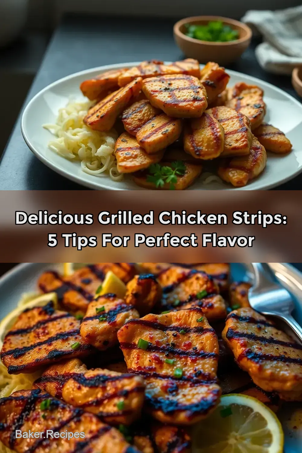 Easy Savory Grilled Chicken Strips: My Family's Favorite…