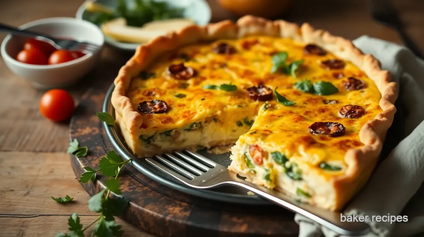 Crustless Veggie Quiche