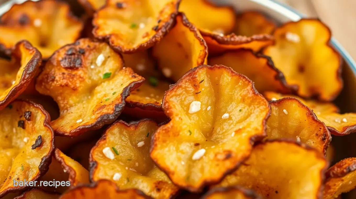 Homemade Baked Crisps Inspired by Lays