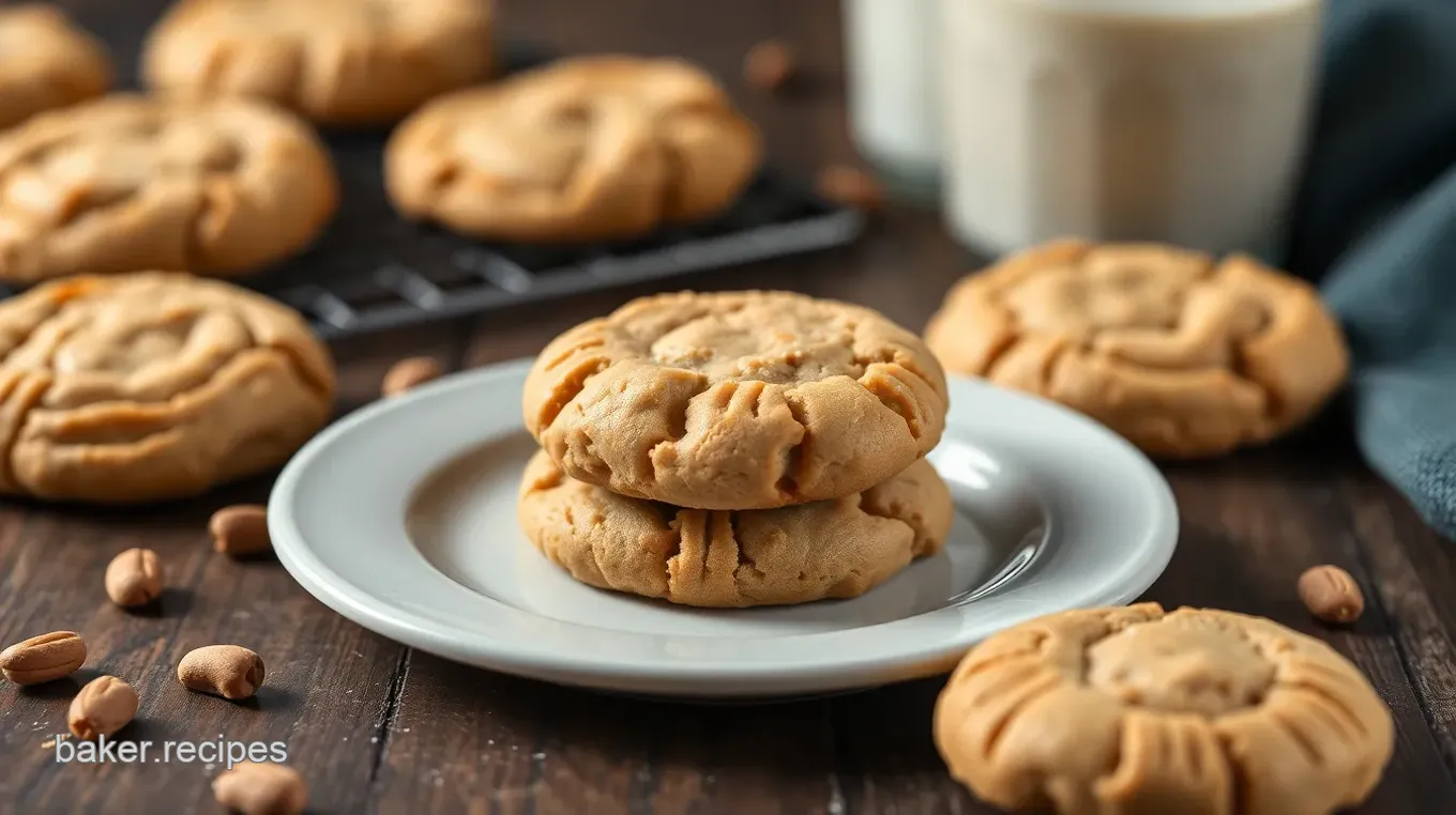 Flourless Peanut Butter Chocolate Cookies