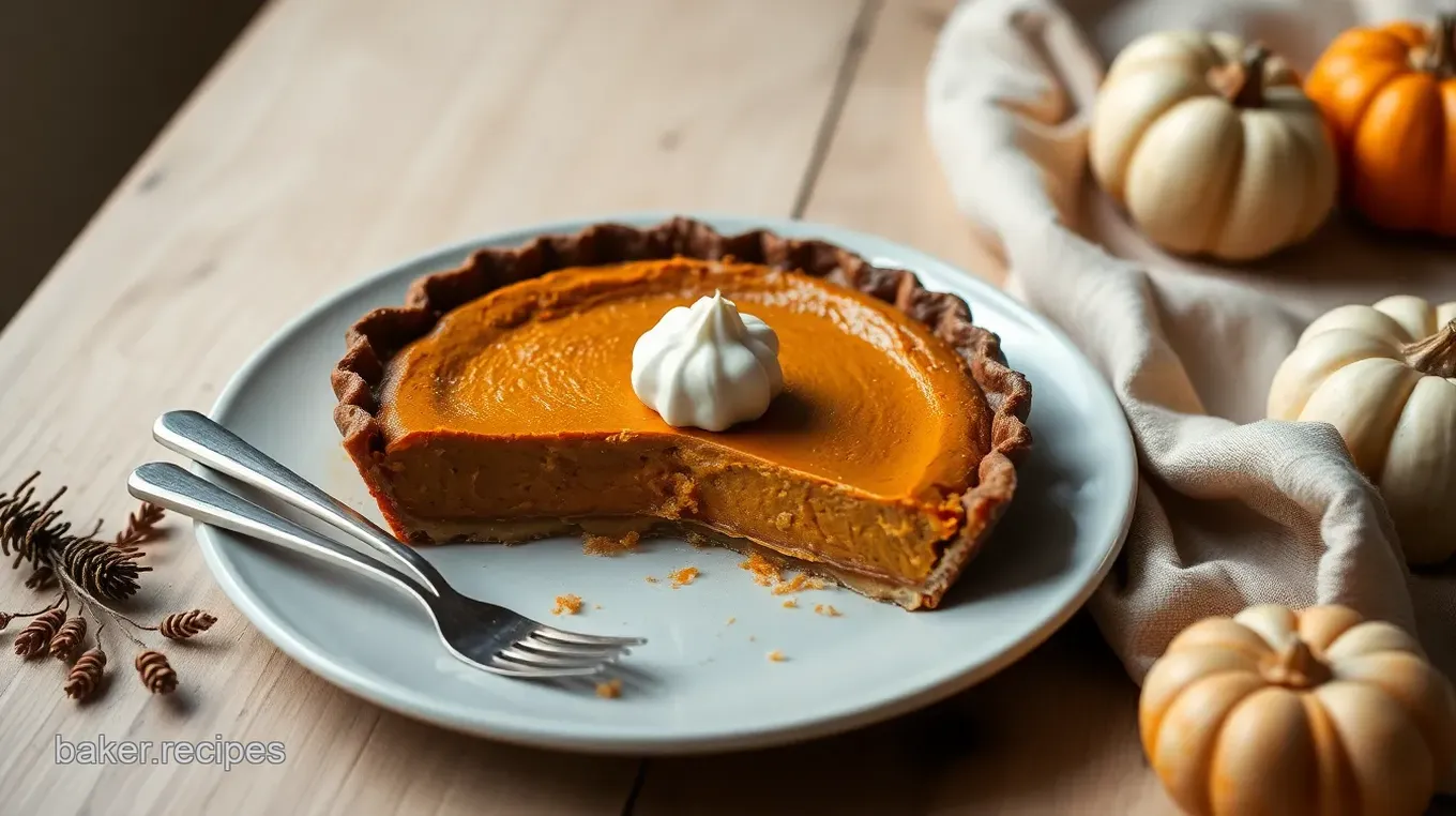 The Great Pumpkin Pie Recipe