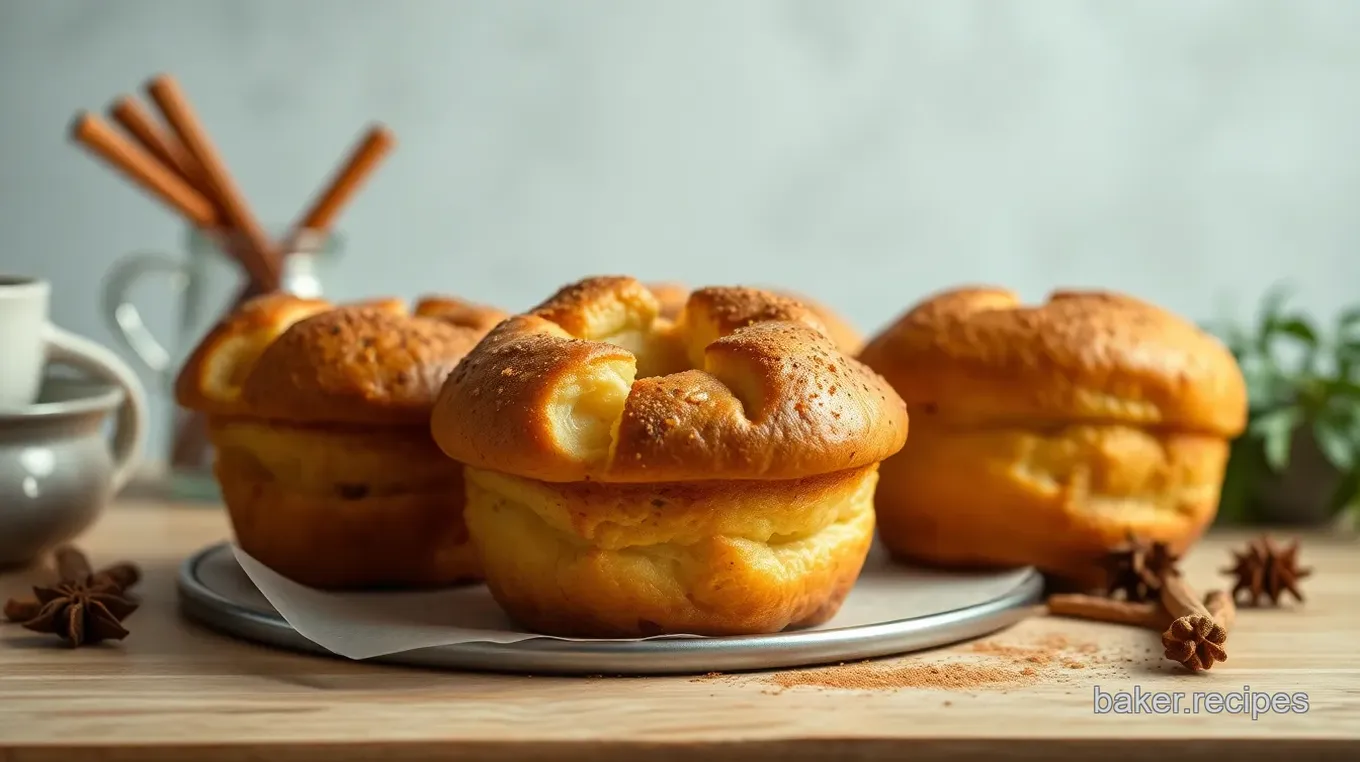 Baked Cinnamon Sugar Popovers