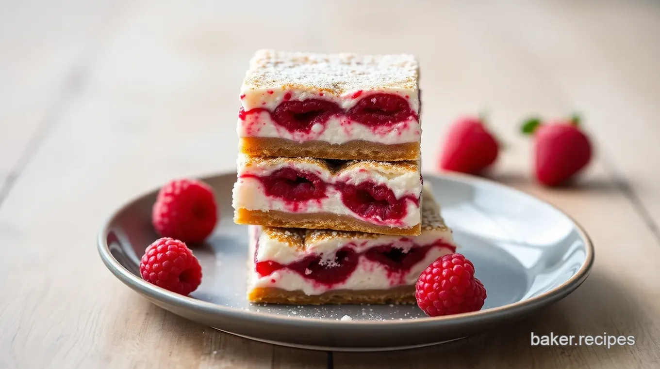 Baking Light Raspberry Cream Bars