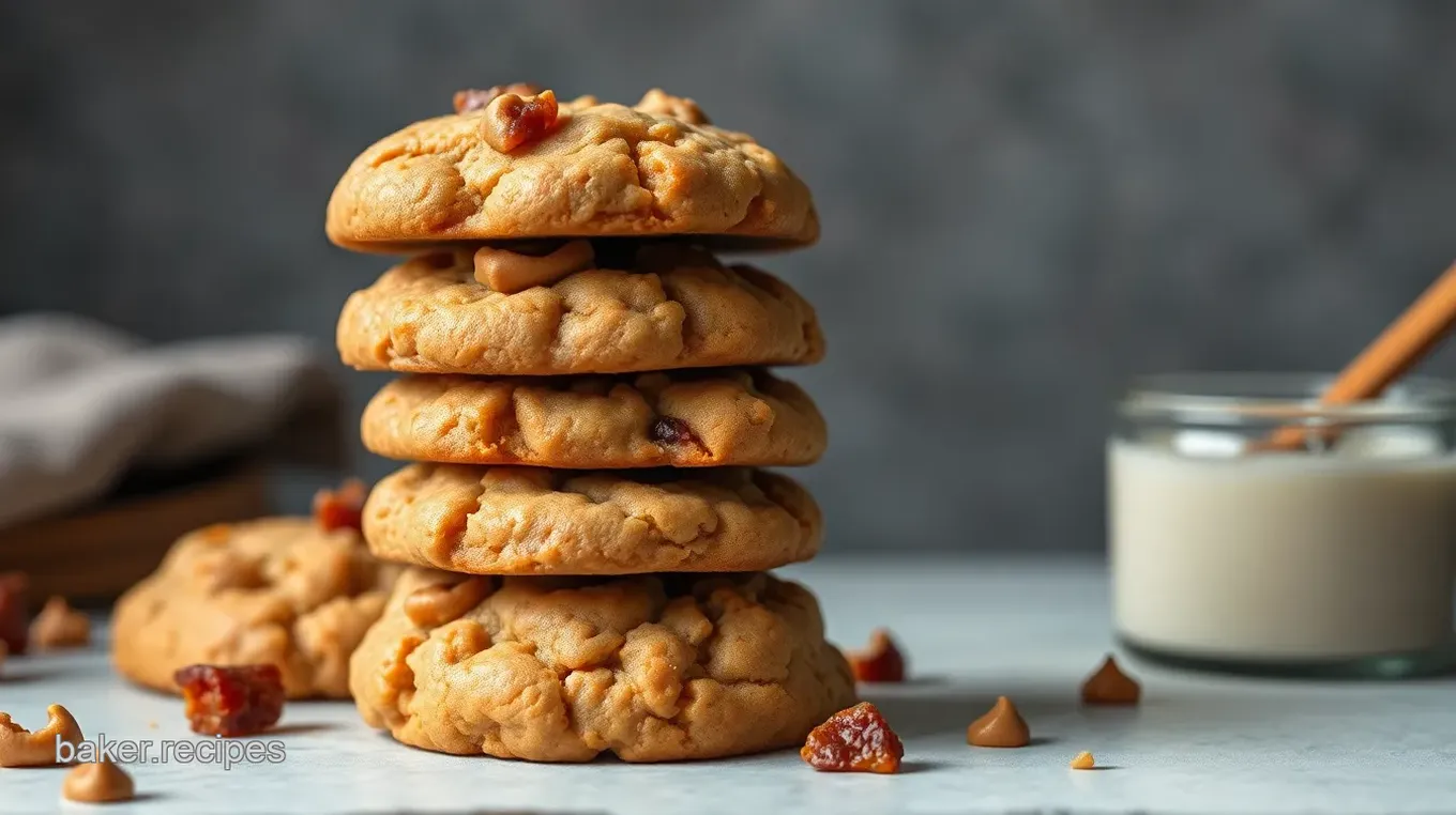 Cookies: Peanut Butter Bacon Dark Chocolate