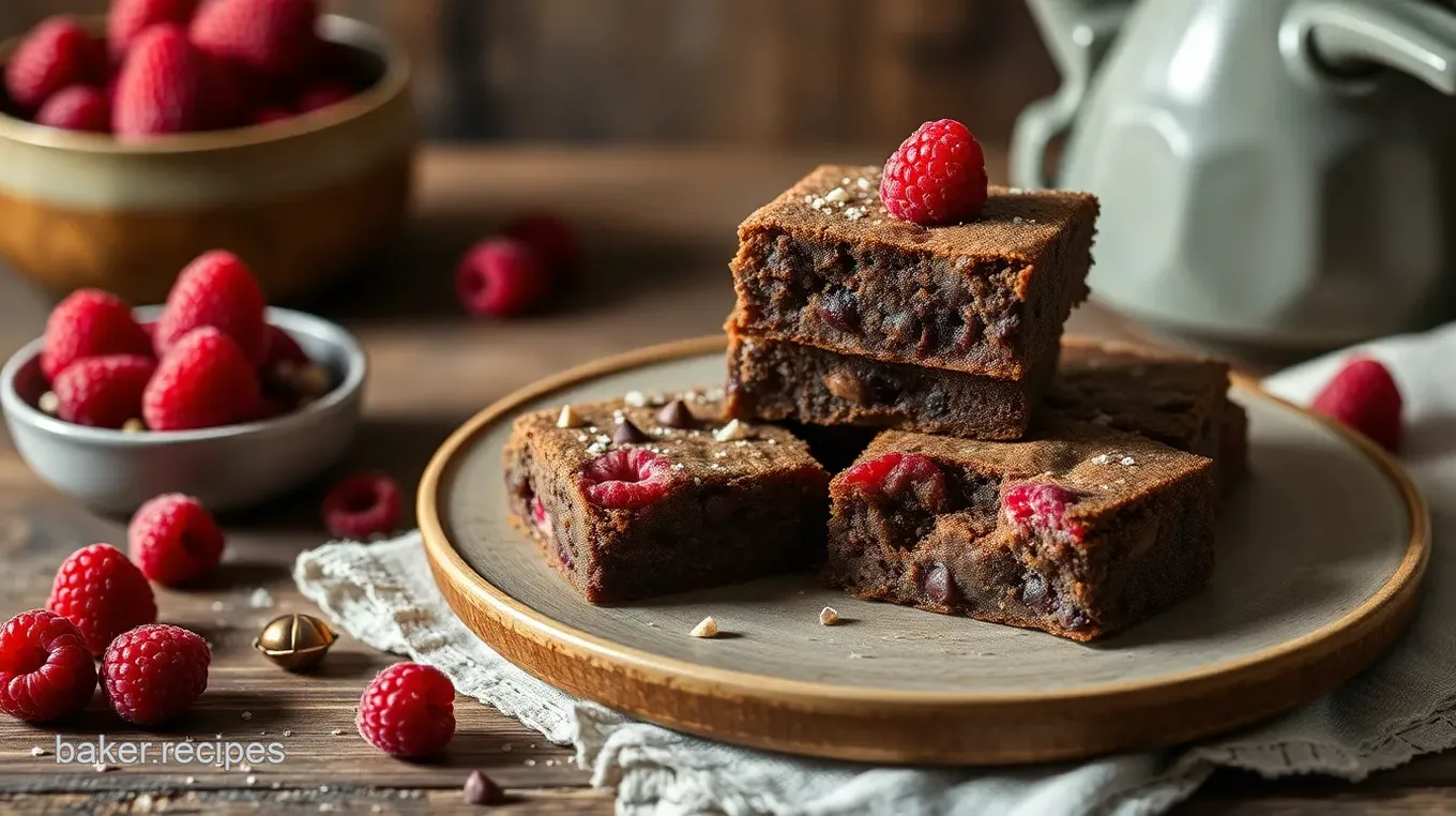 Baking Raspberries & Chocolate Chip Delight