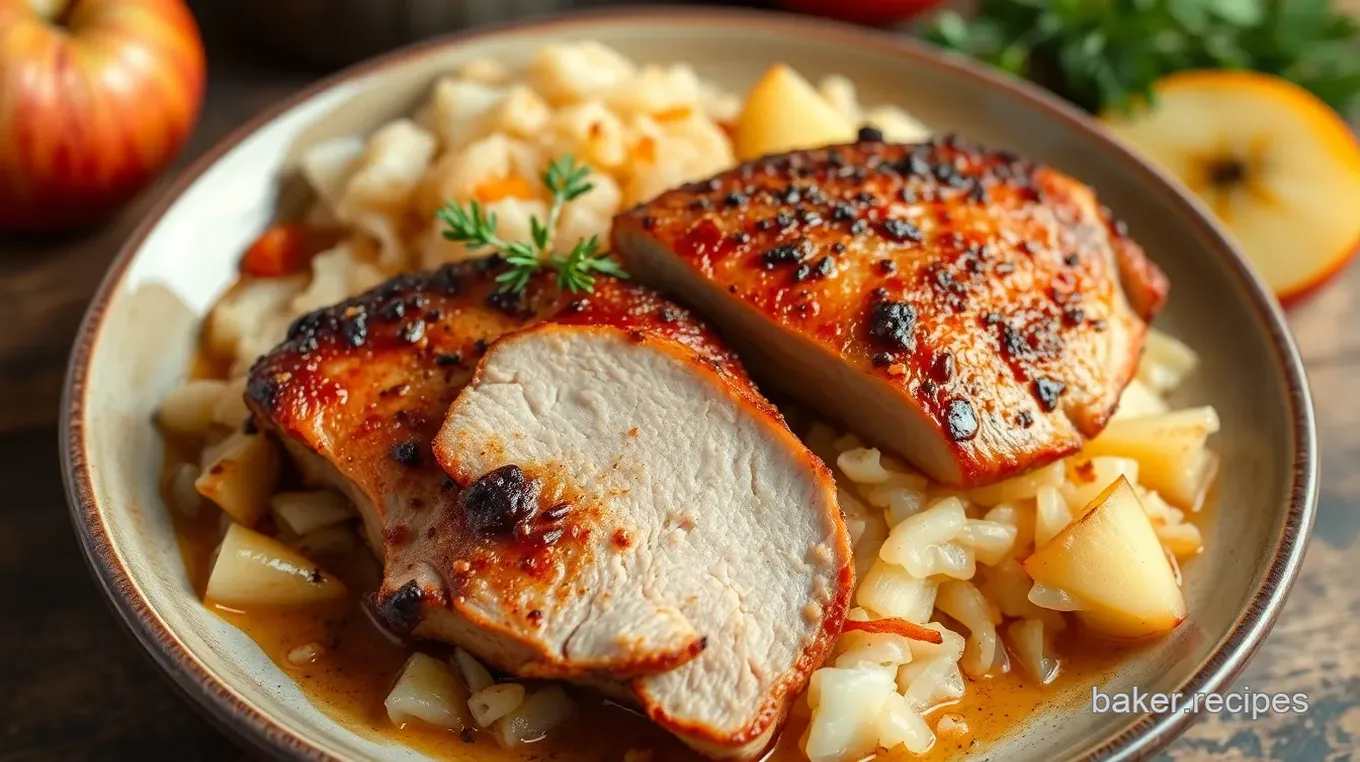 Crispy Duck Breast with Sauerkraut