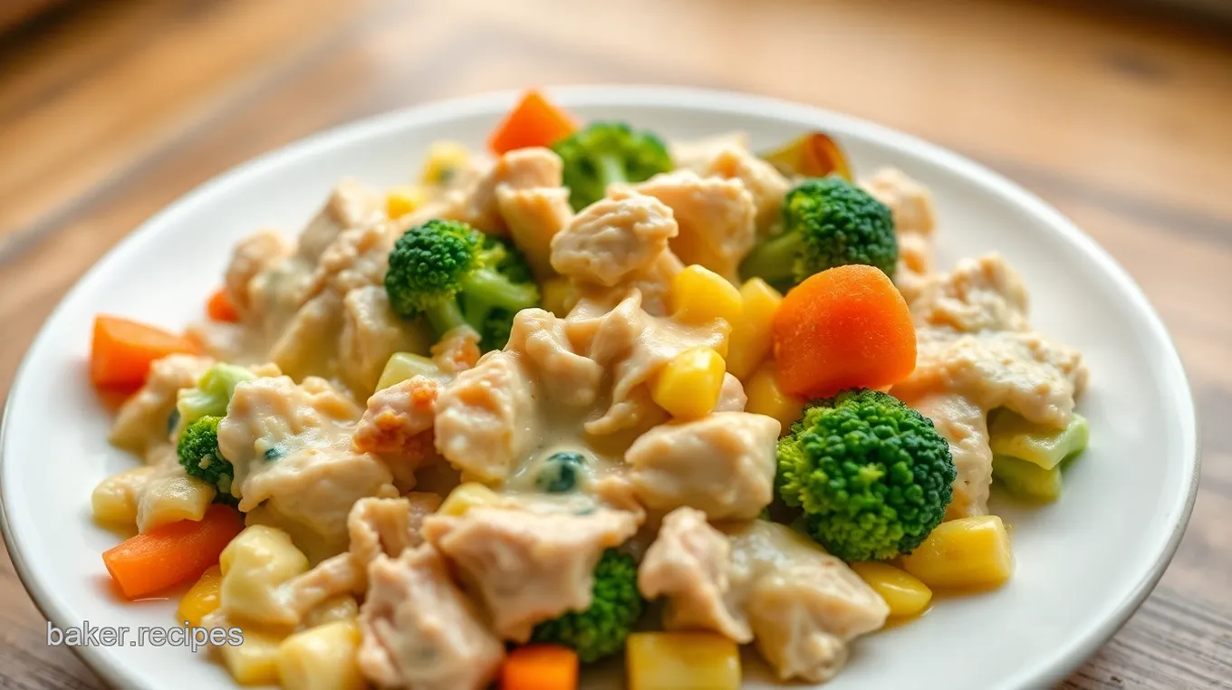 Creamy Chicken and Vegetable Casserole