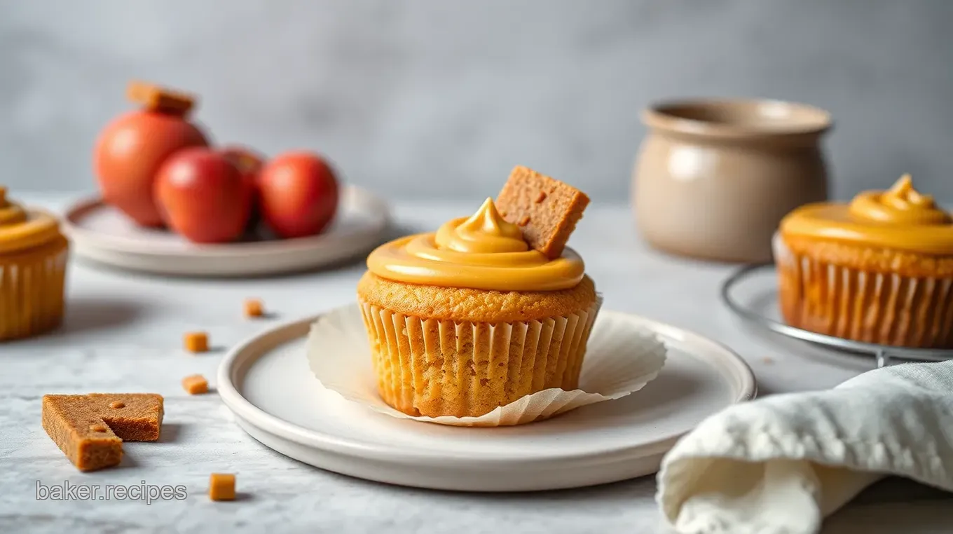 Decadent Butterscotch Bliss Cupcakes