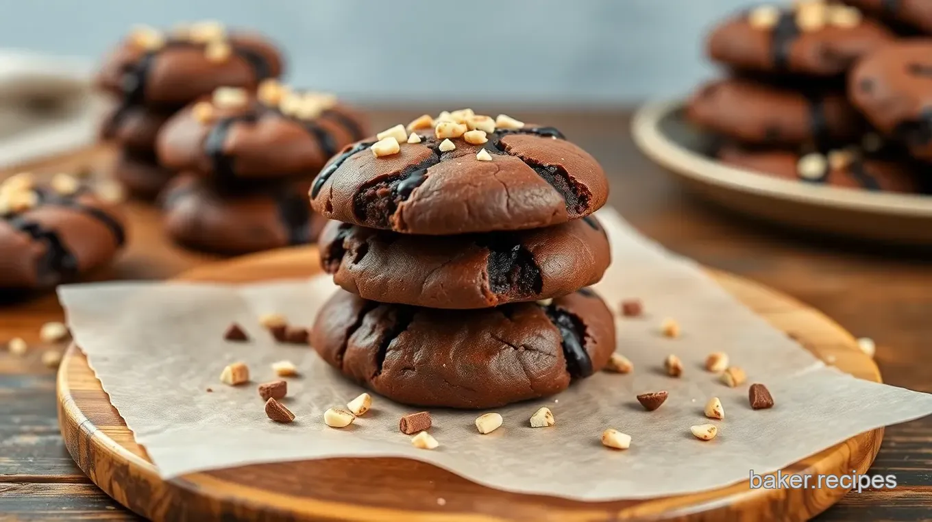 Decadent Chocolate Cake Mix Cookies