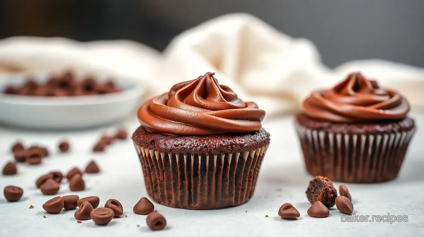 Decadent Fudge Brownie Cupcakes