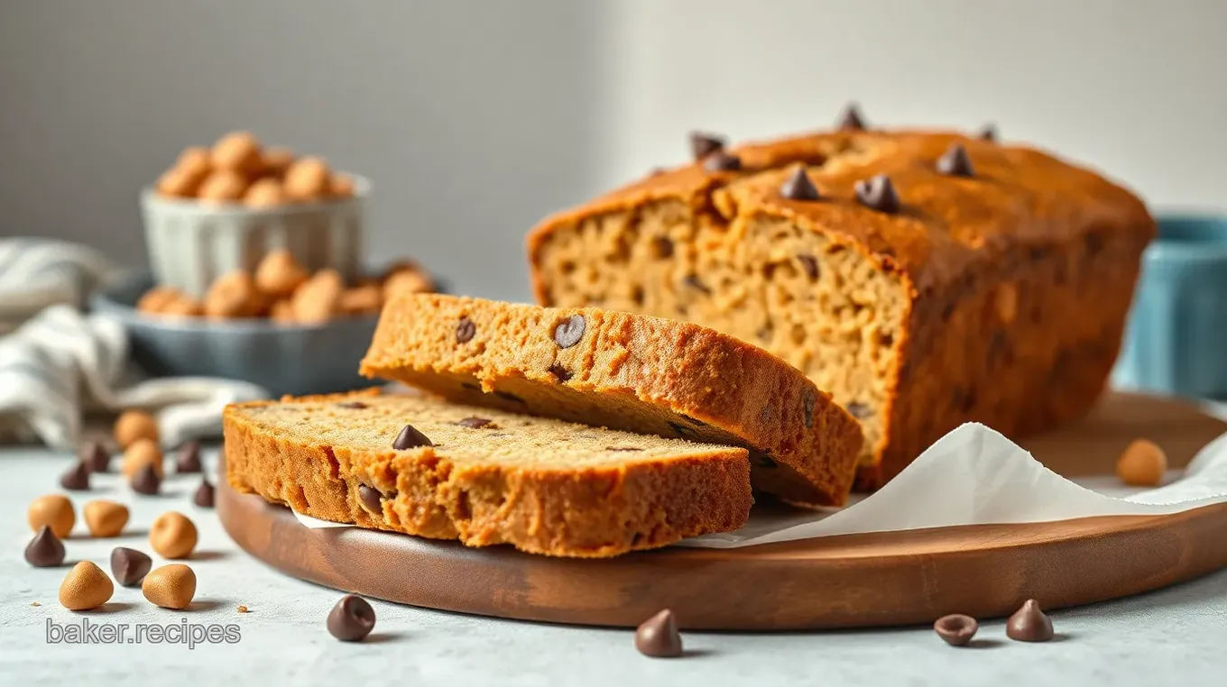 Decadent Peanut Butter Chocolate Chip Bread