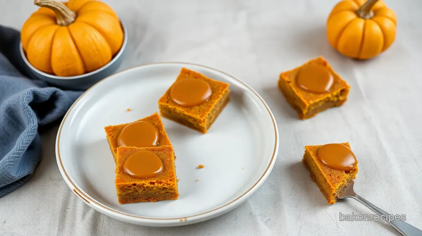 Decadent Pumpkin Salted Caramel Delights