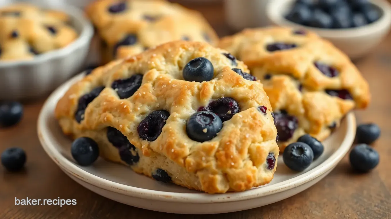 Delicious Blueberry Scones