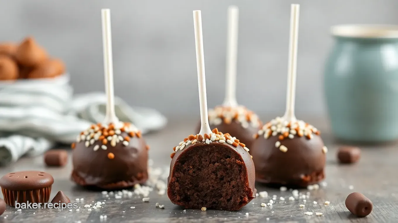 Delicious Chocolate Cake Pops