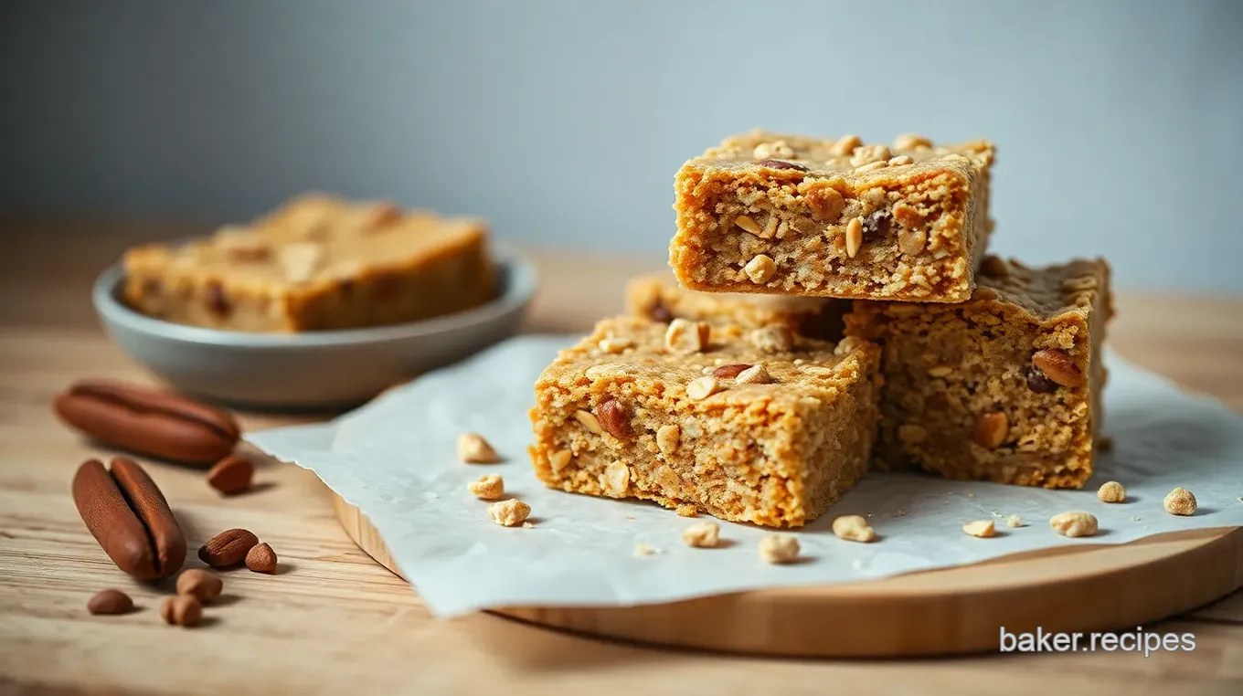 Easy Peanut Butter Oatmeal Bars Recipe