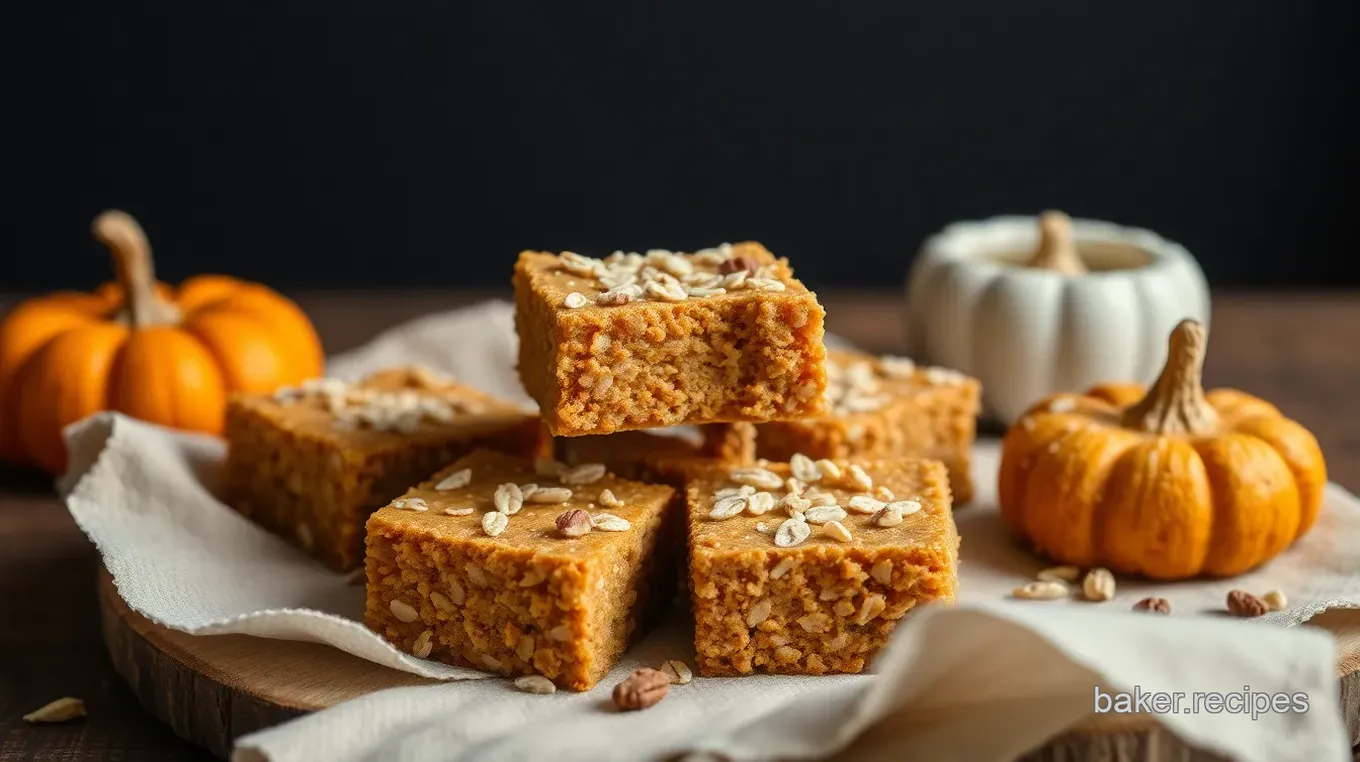 Deliciously Soft Pumpkin Oatmeal Treats