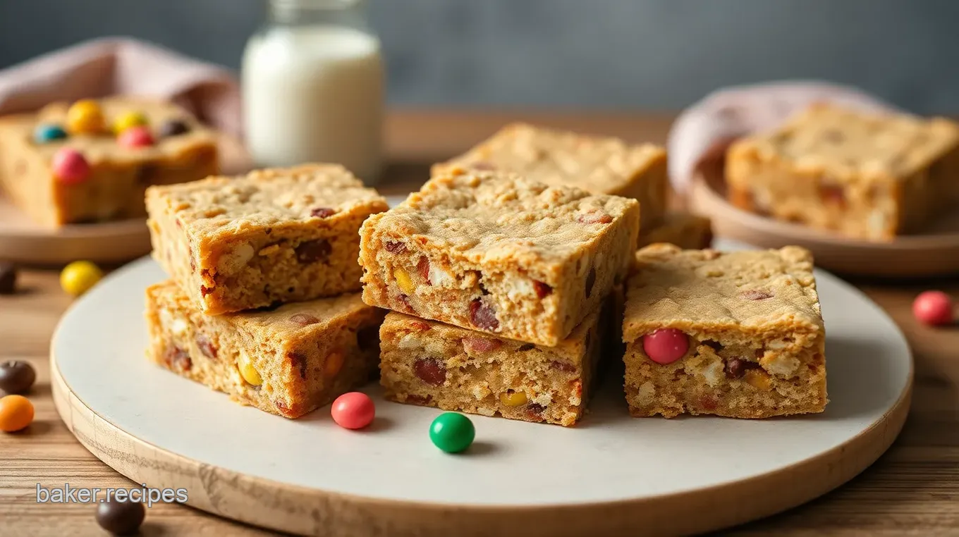 Delightful Candy Crush Cookie Bars