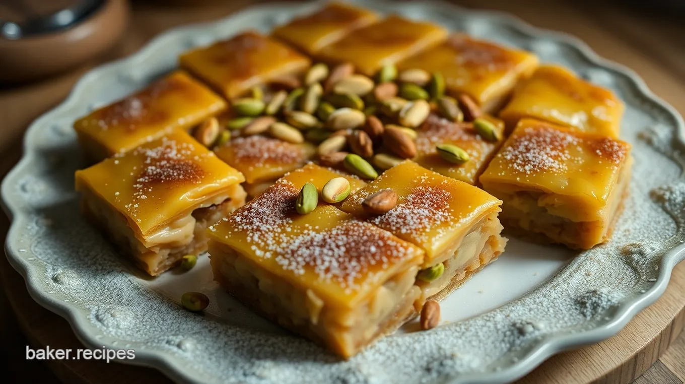 Delightful Pistachio Baklava Recipe