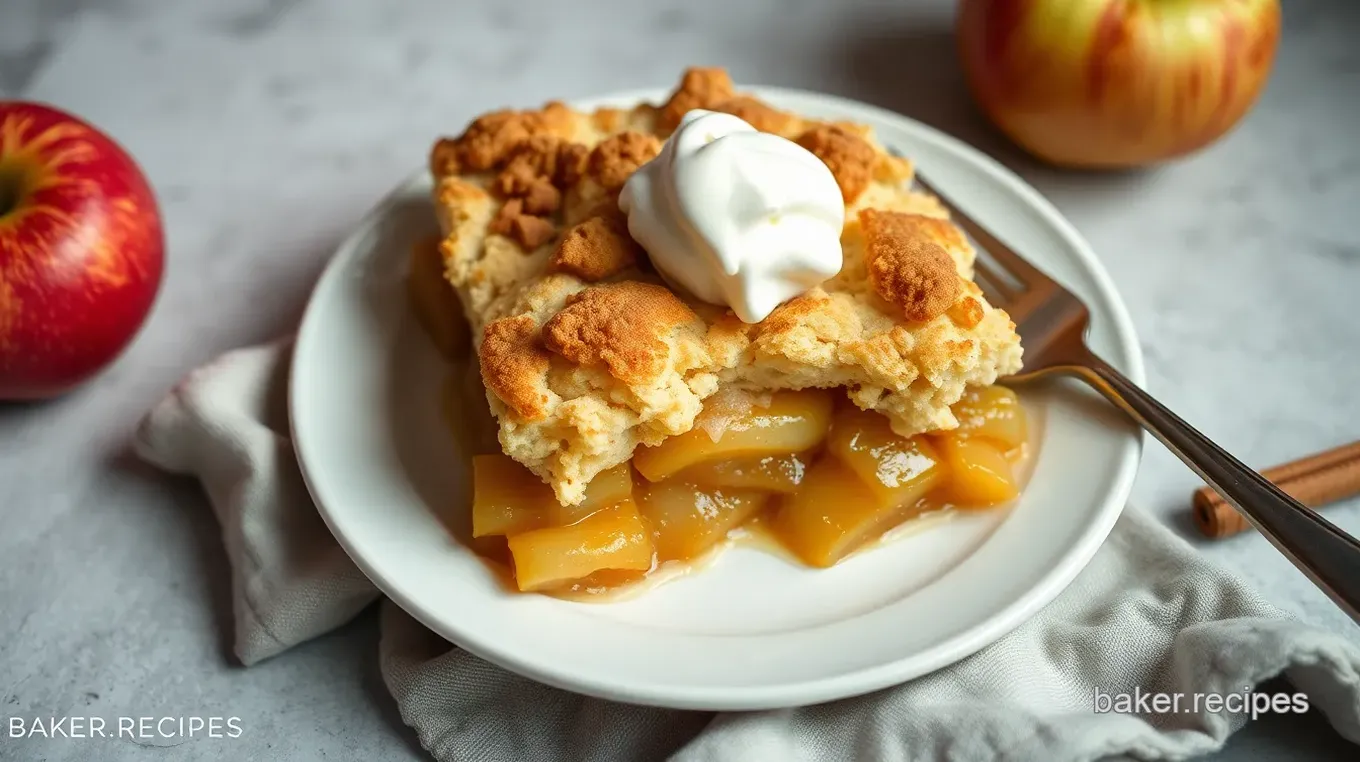 Easy Apple Cobbler