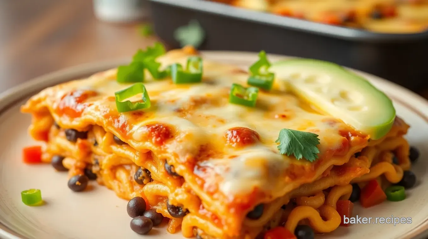 Easy Baked Taco Lasagna (No Browning Ground Beef)