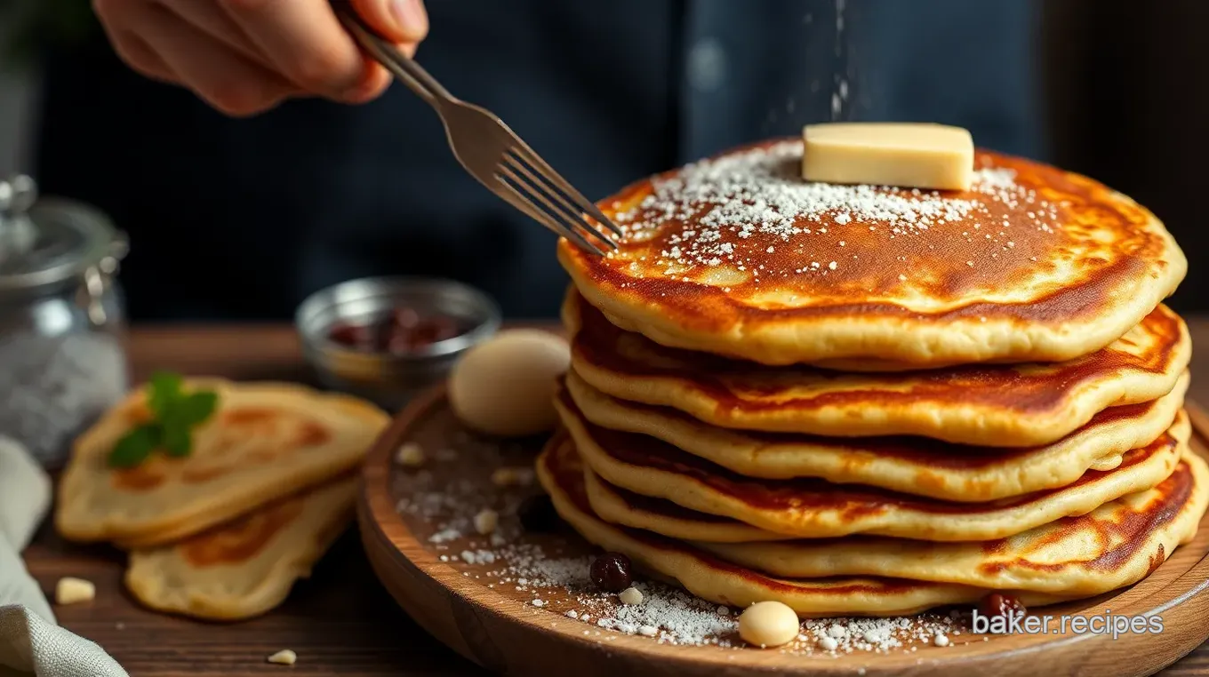 Giant Fluffy Pancake for One