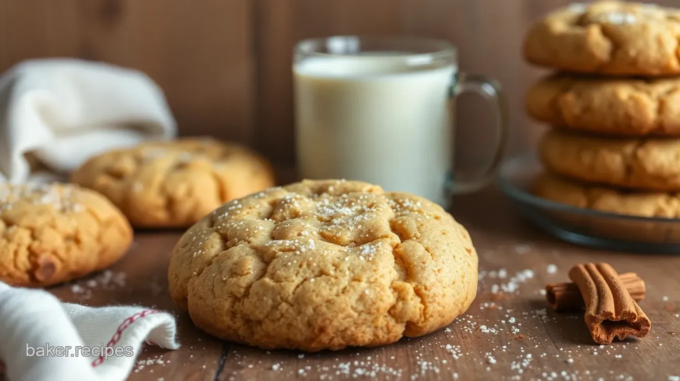 Giant Snickerdoodle Cookie Delight