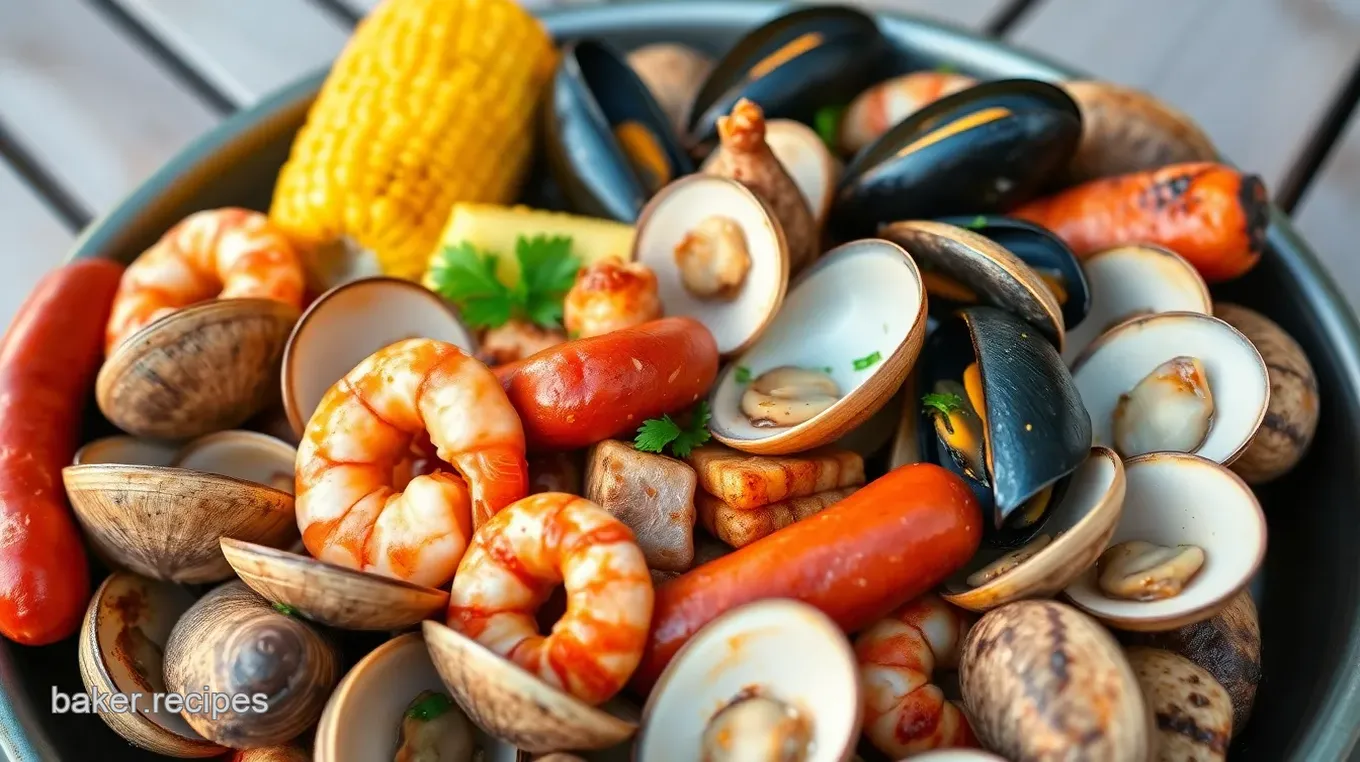 Grilled Clam Bake - A Delicious Seafood Treat