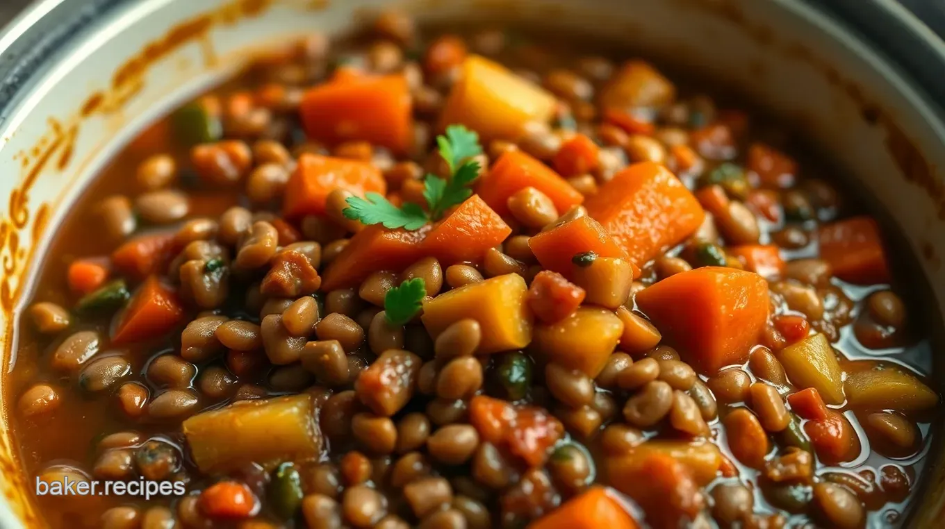 Hearty Lentil Stew: A Wholesome Healthy Crockpot Meals Recipe Hearty Lentil Stew: A Wholesome One-Pot Wonder