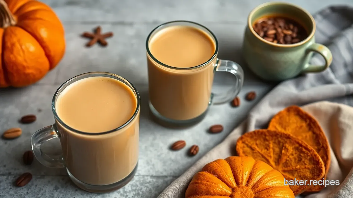 Homemade Pumpkin Coffee Creamer