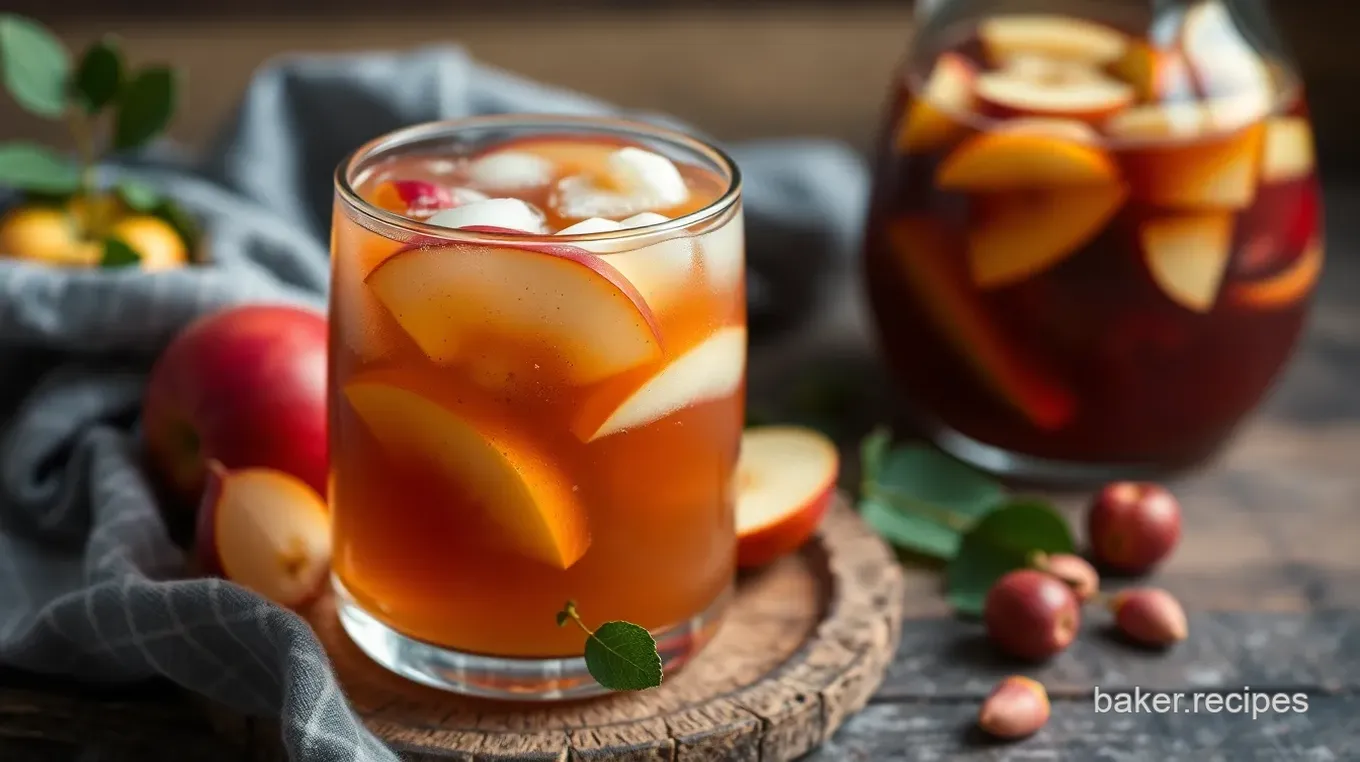 Honeycrisp Apple Red Sangria