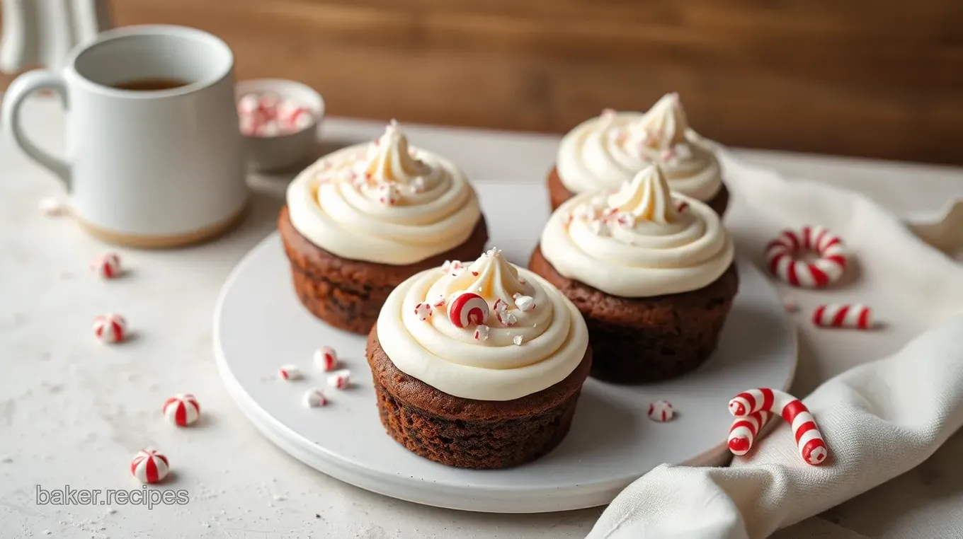 Minty Delight: Peppermint Mocha Cakes