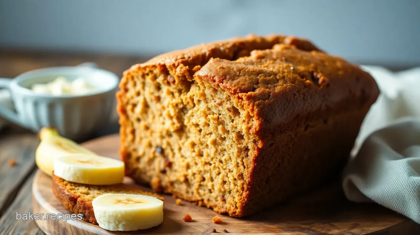 Moist Banana Bread Recipe