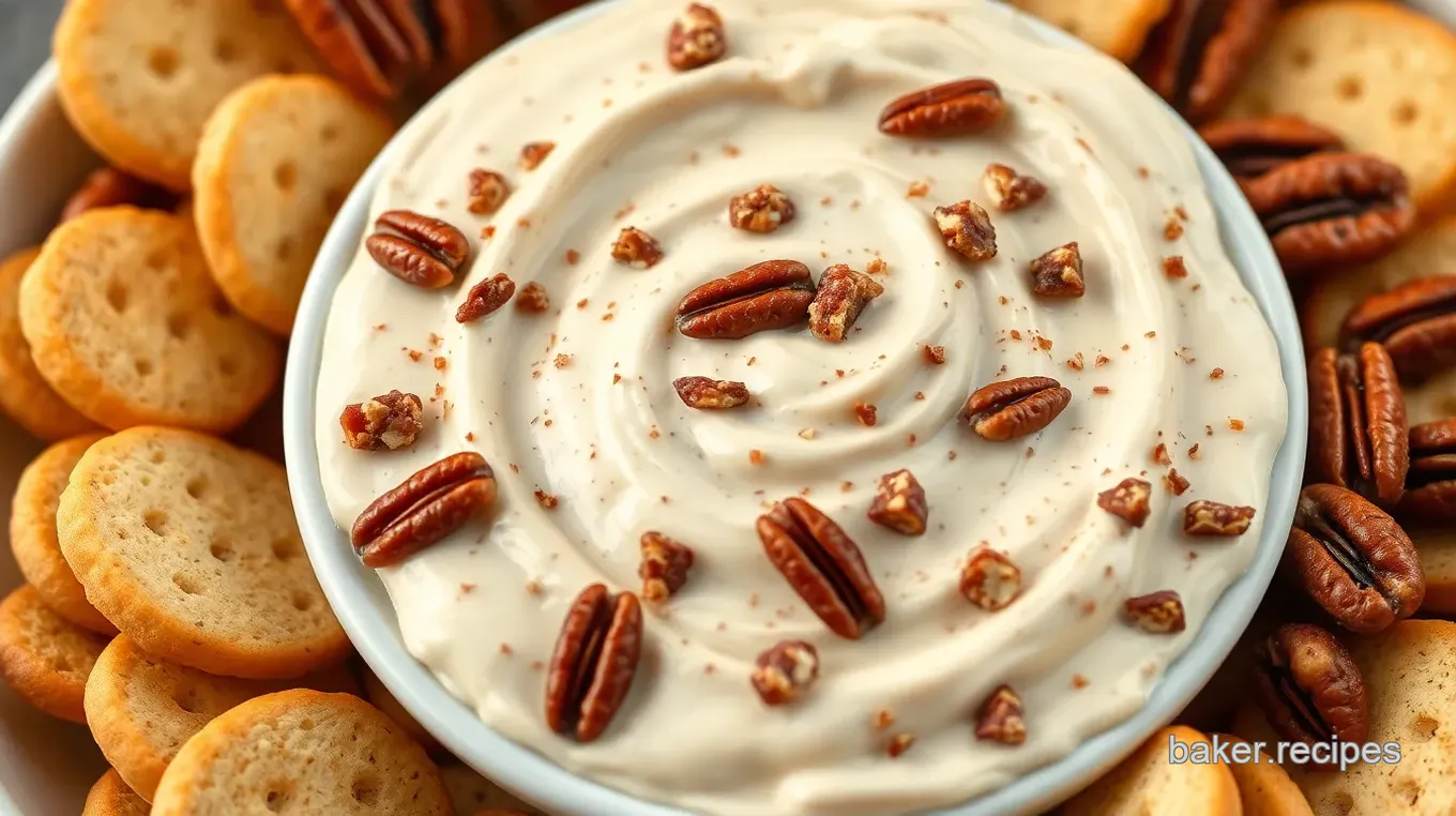 No Bake Pecan Pie Dip