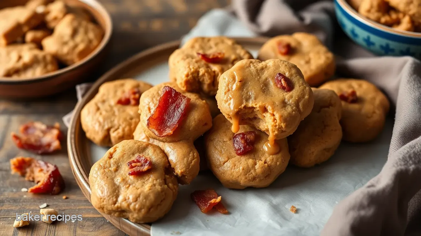 Peanut Butter Bacon Delights for Dogs