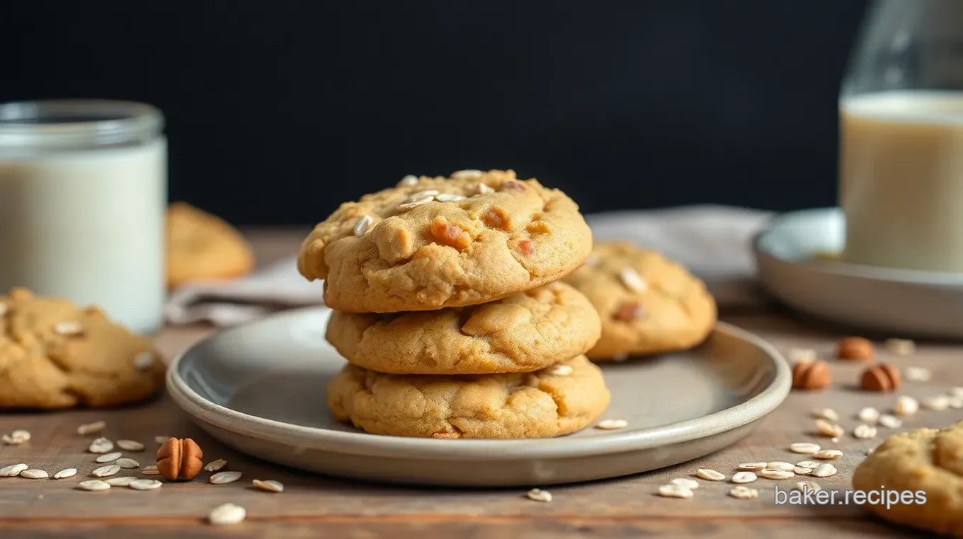 Peanut Butter Cup Oatmeal Cookies