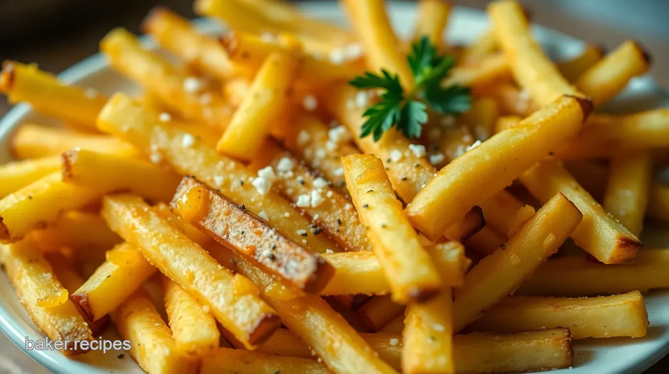 Perfectly Crispy Homemade Fries: Your Go-To Comfort Food Recipe Perfectly Crispy Homemade Fries