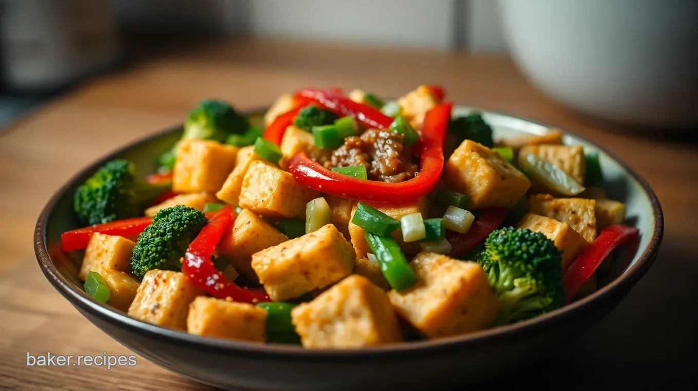 Quick and Easy Tofu Stir-Fry: My Favourite Easy Tofu Recipe Quick and Easy Tofu Stir-Fry: Colourful Veggie Delight