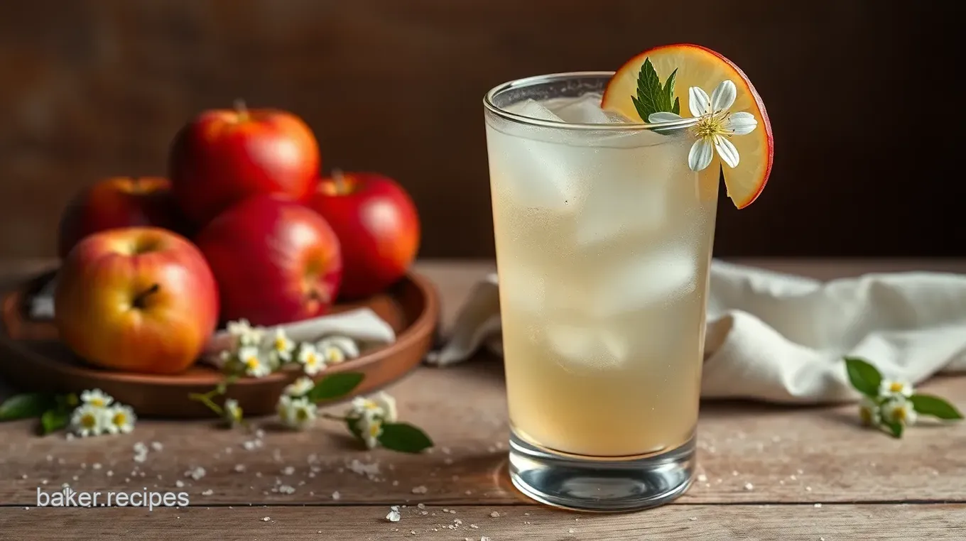 Refreshing Apple Snap Cocktails