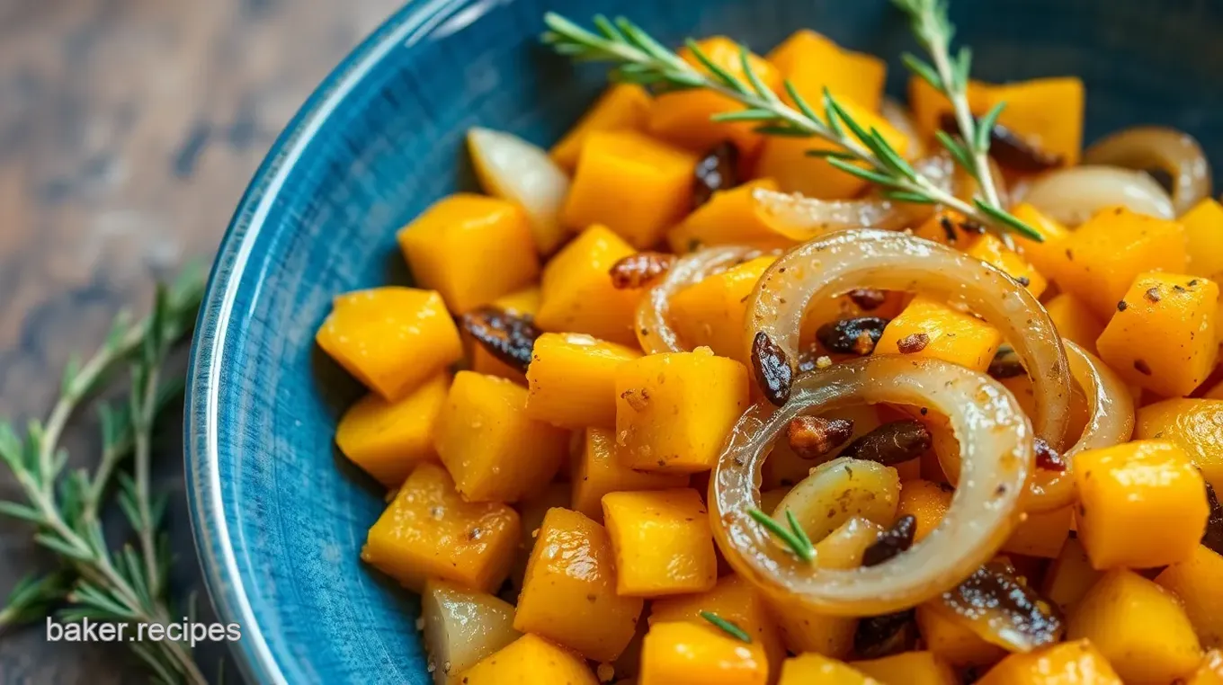 Delicious Roasted Onion Squash Recipe