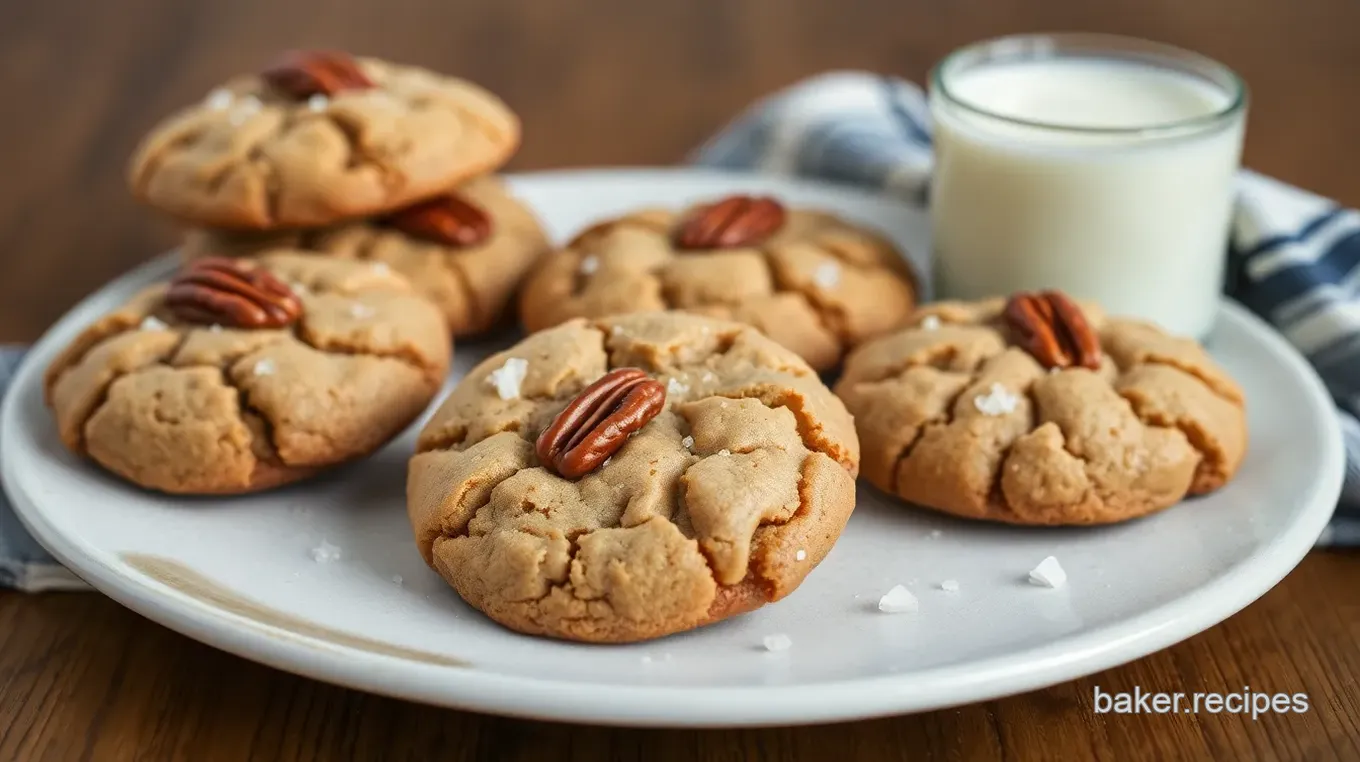 Salty Caramel Pecan Chocolate Chip Cookies