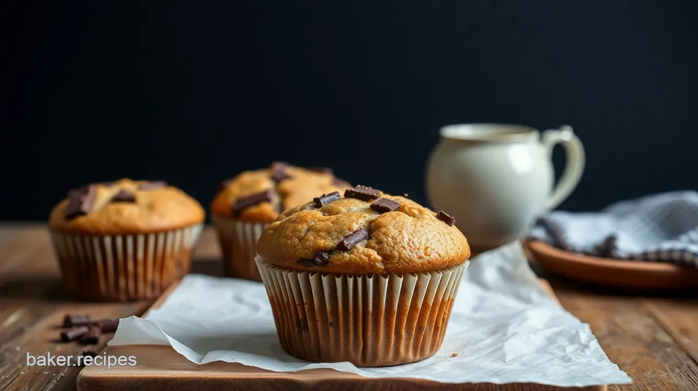 Skinny Double Chocolate Muffins