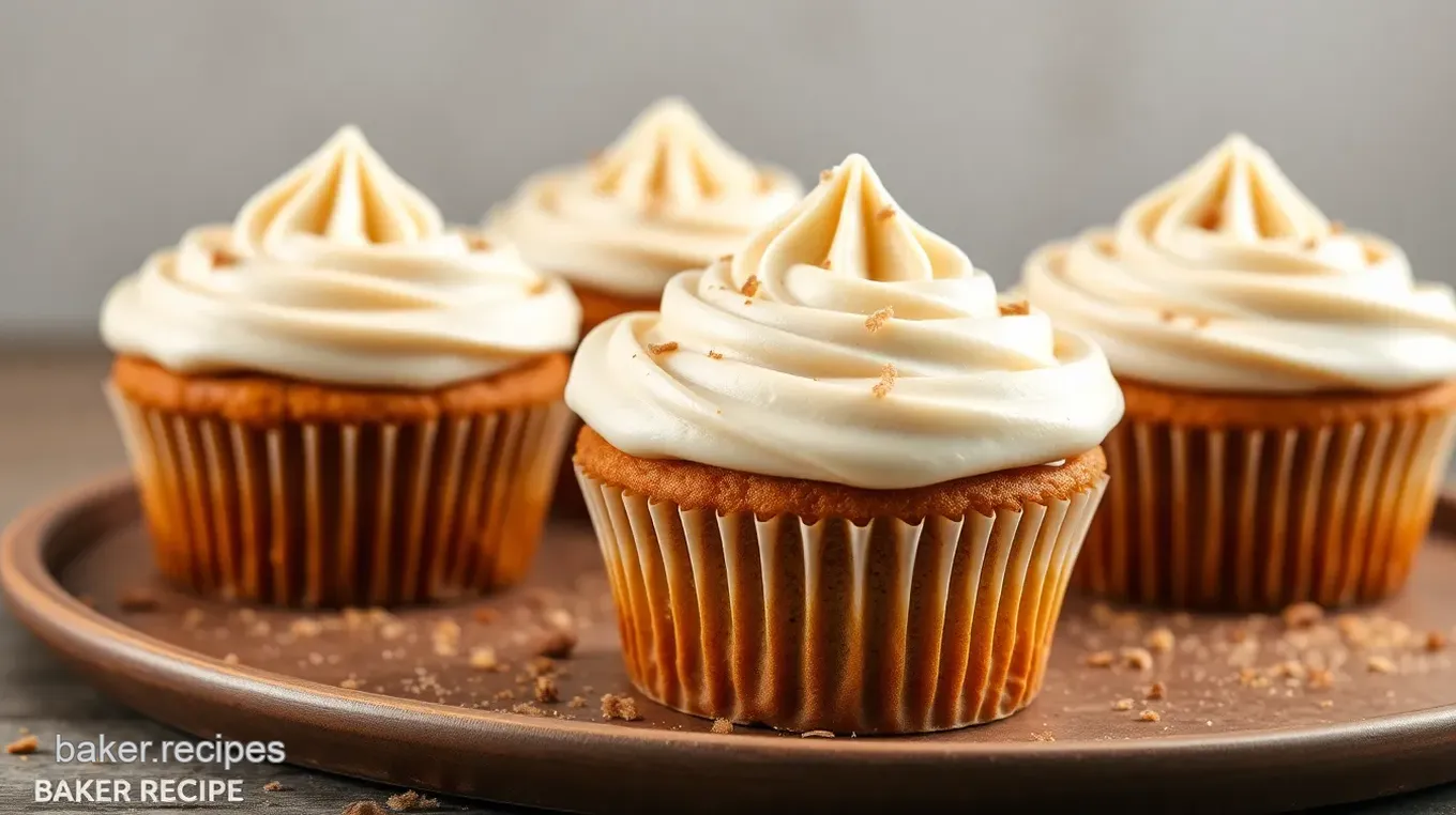 Snickerdoodle Cupcakes with Cinnamon Frosting