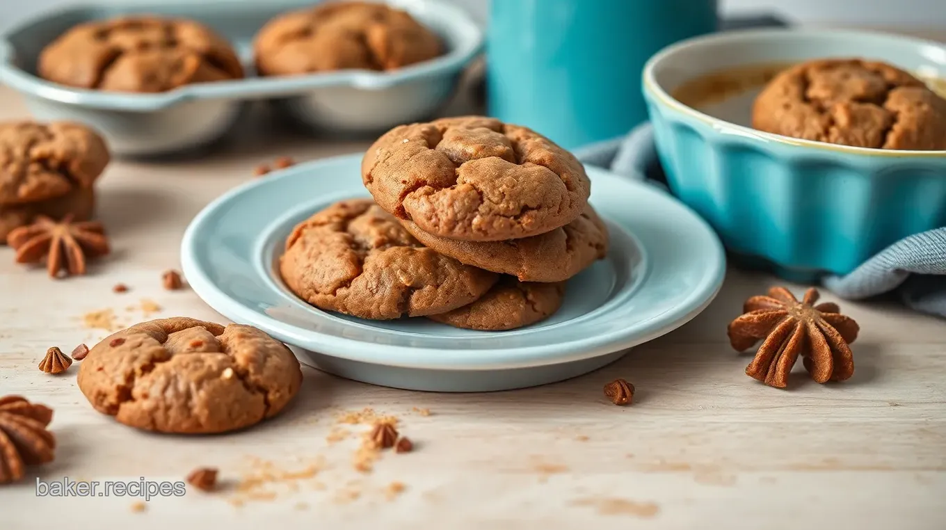 Soft-Baked Gingersnap Molasses Cookies