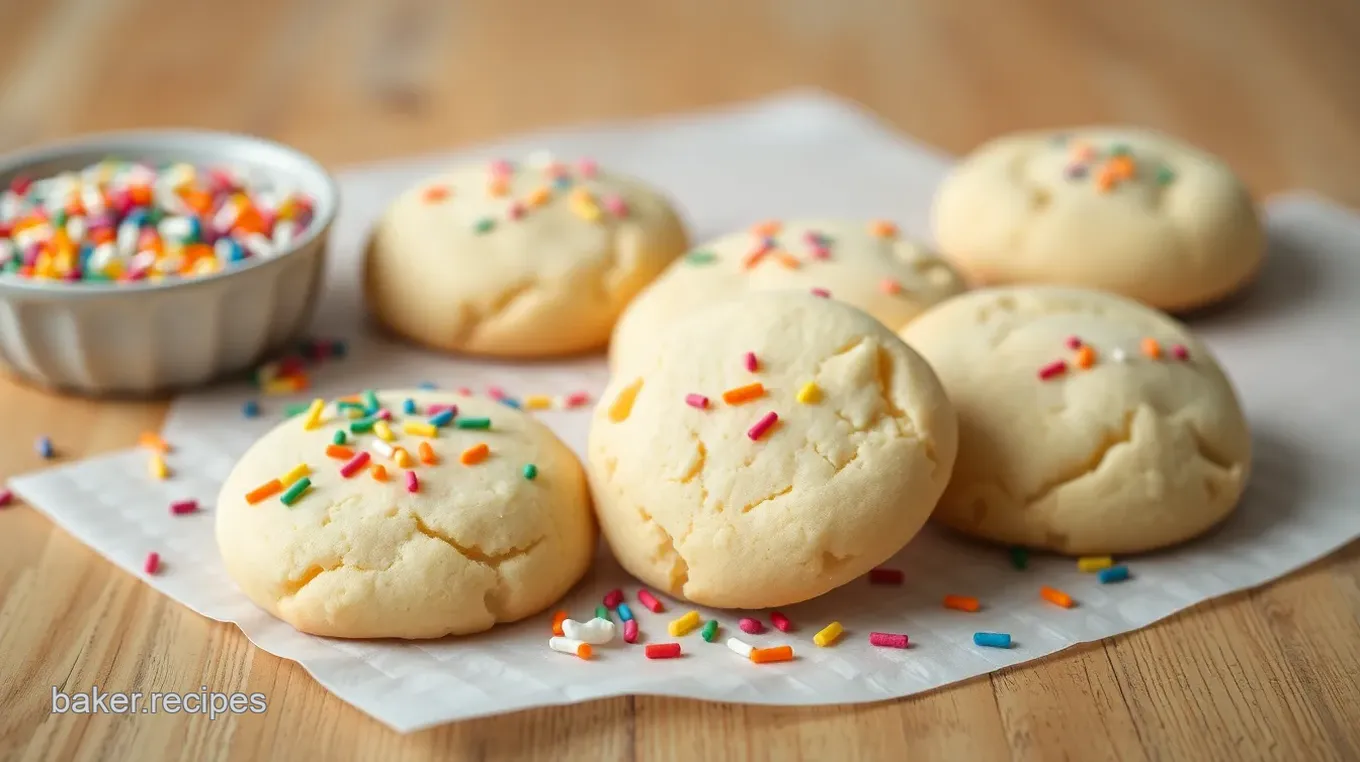 Soft-Baked Sprinkle Sugar Cookies