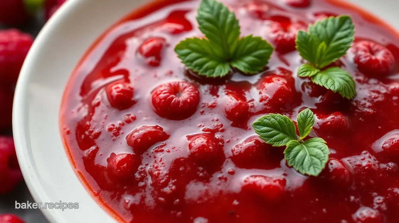 Spicy & Sweet Raspberry Chipotle Sauce