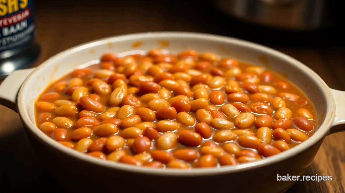 Sweet and Savory Bush's Vegetarian Baked Beans