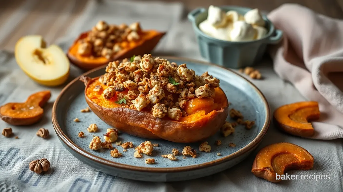 Crunchy Sweet Potato Delight Bake