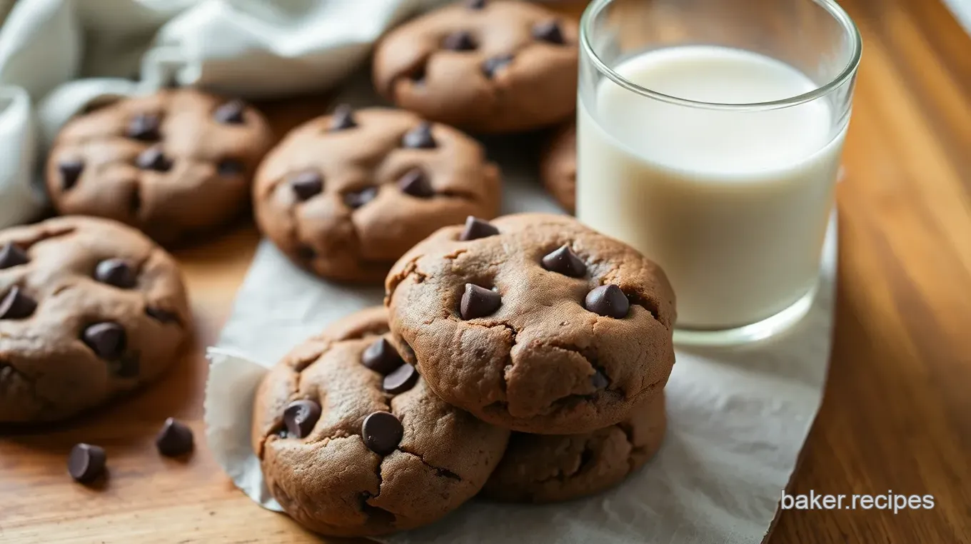 Triple Chocolate Chip Cookies Delight