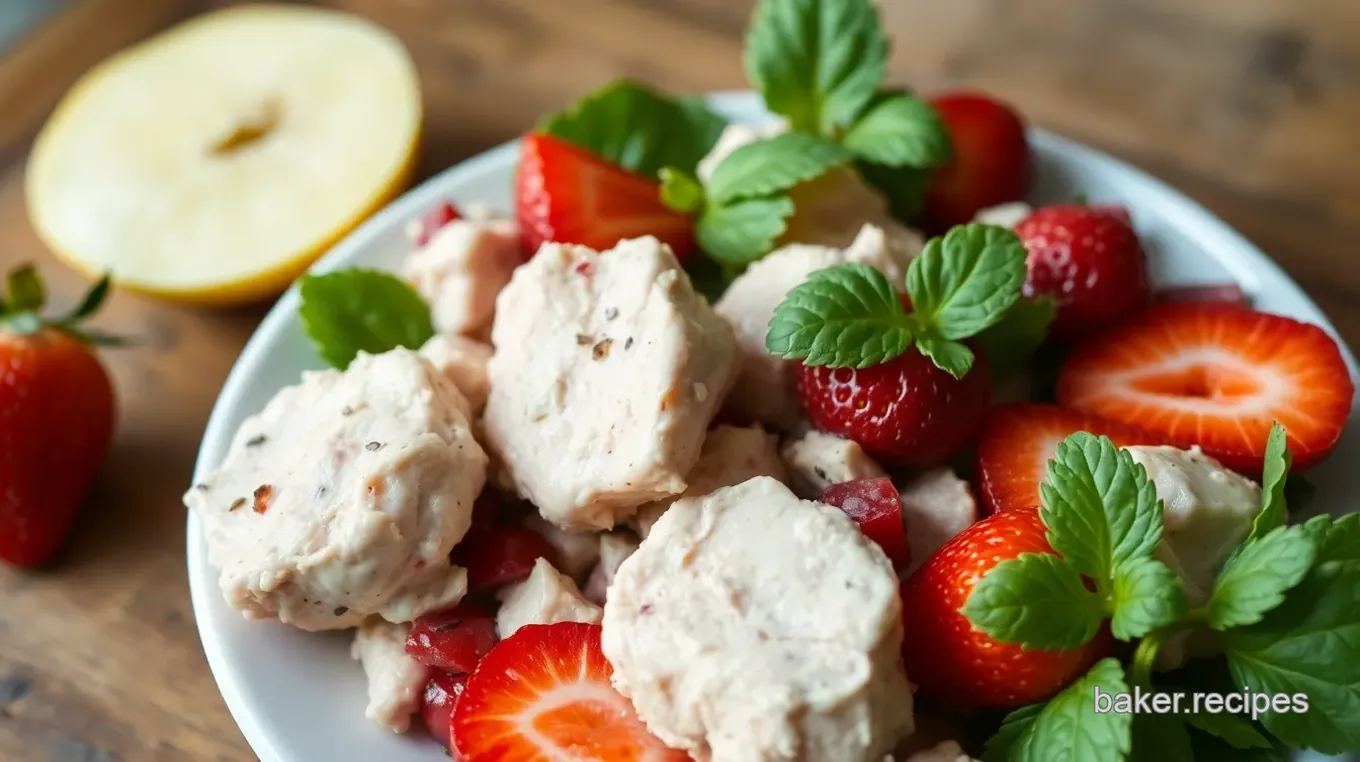 Vibrant Strawberry Chicken Salad