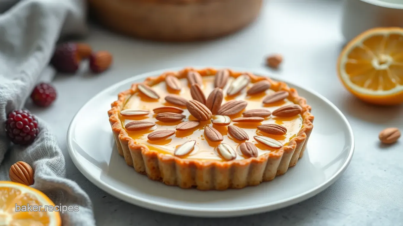 Whimsical Citrus Almond Tart